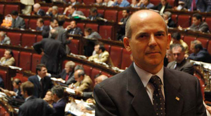 On. Antonio Palmieri in Parlamento