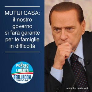 Mutui casa: il nostro governo si farà garante per le famiglie in difficoltà